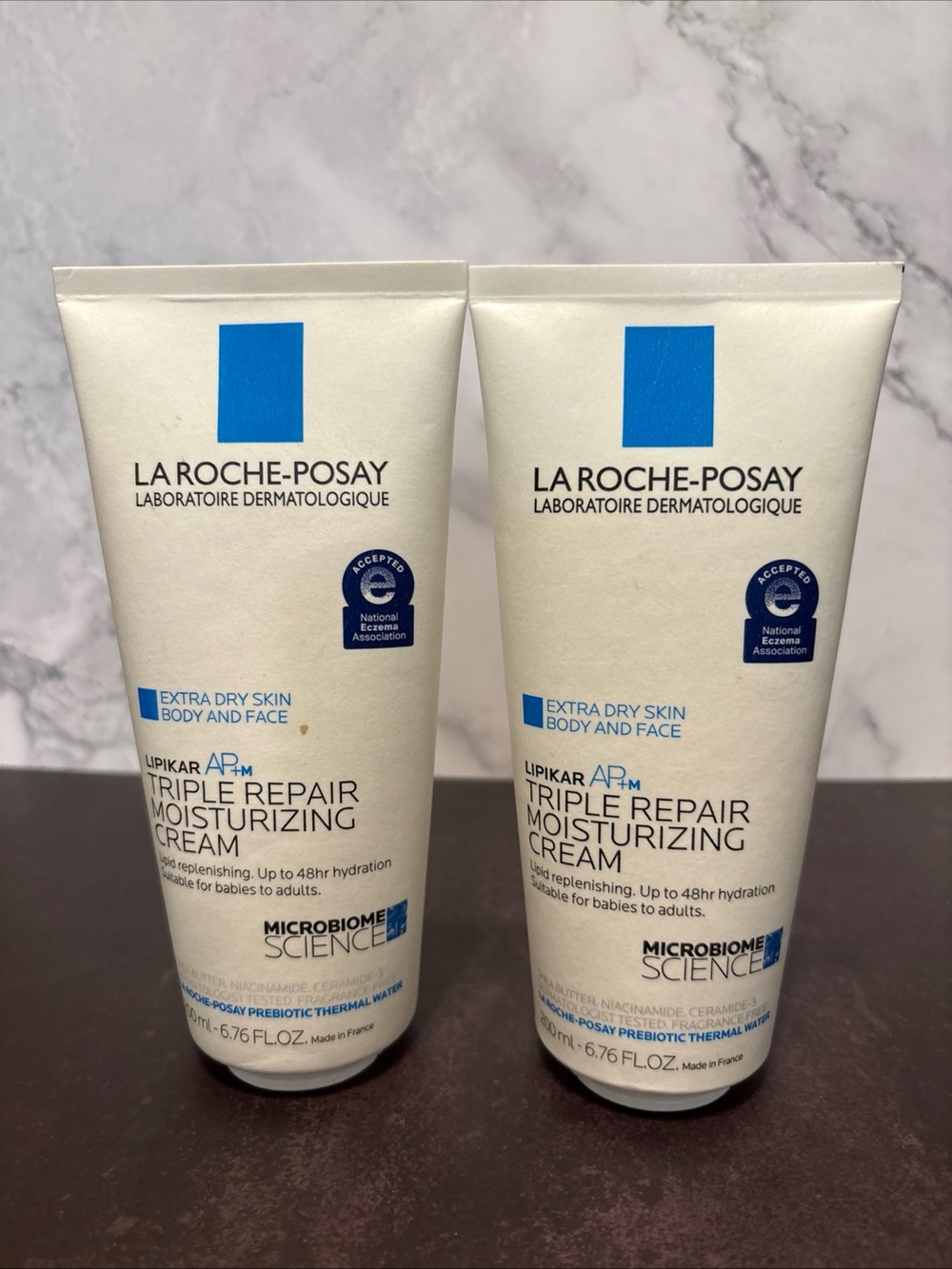 La Roche-Posay Lipikar Triple Repair Moisturizing Cream Lot of 2